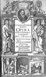 Titelseite des Fabry-Buches "Opera Observationum" von 1682