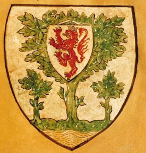 Wappen des ehemaligen Amtes Angerland bzw. Ratingen-Land