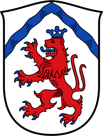 Wappen des ehemaligen Rhein-Wupper-Kreises (1929-1974)