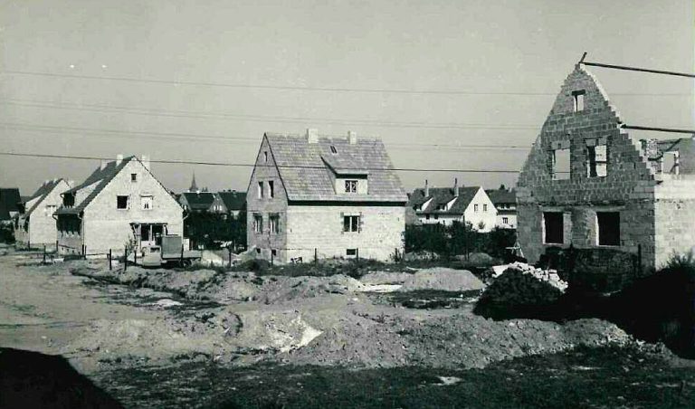 Siedlungsbau in der Straßburger Straße in Ratingen durch den Siedlerverein Ratingen 1947 e. V.