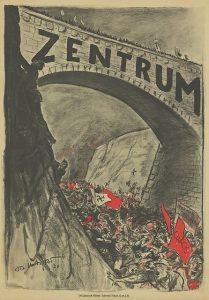Plakat der Deutschen Zentrumspartei zu den Reichstagswahlen 1930